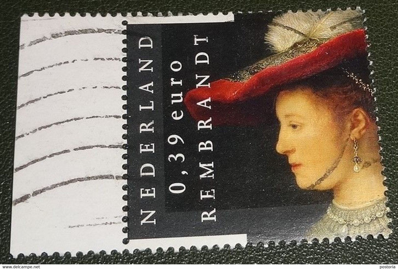 Nederland - NVPH - 2431 - 2006 - Gebruikt - Cancelled - Rembrandt - Saskia Van Uylenburg - Tab - Usati