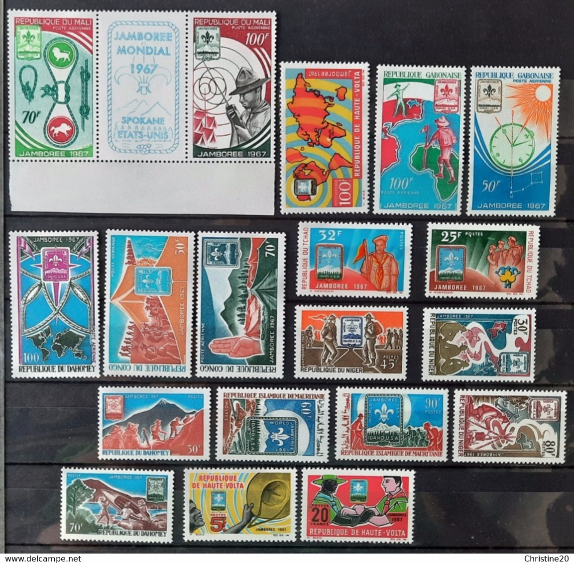 Grandes Séries Coloniales 1967 Jamborée Mondial D'Idaho (E.U.A.)  **TB Cote 29,80€ - Ohne Zuordnung