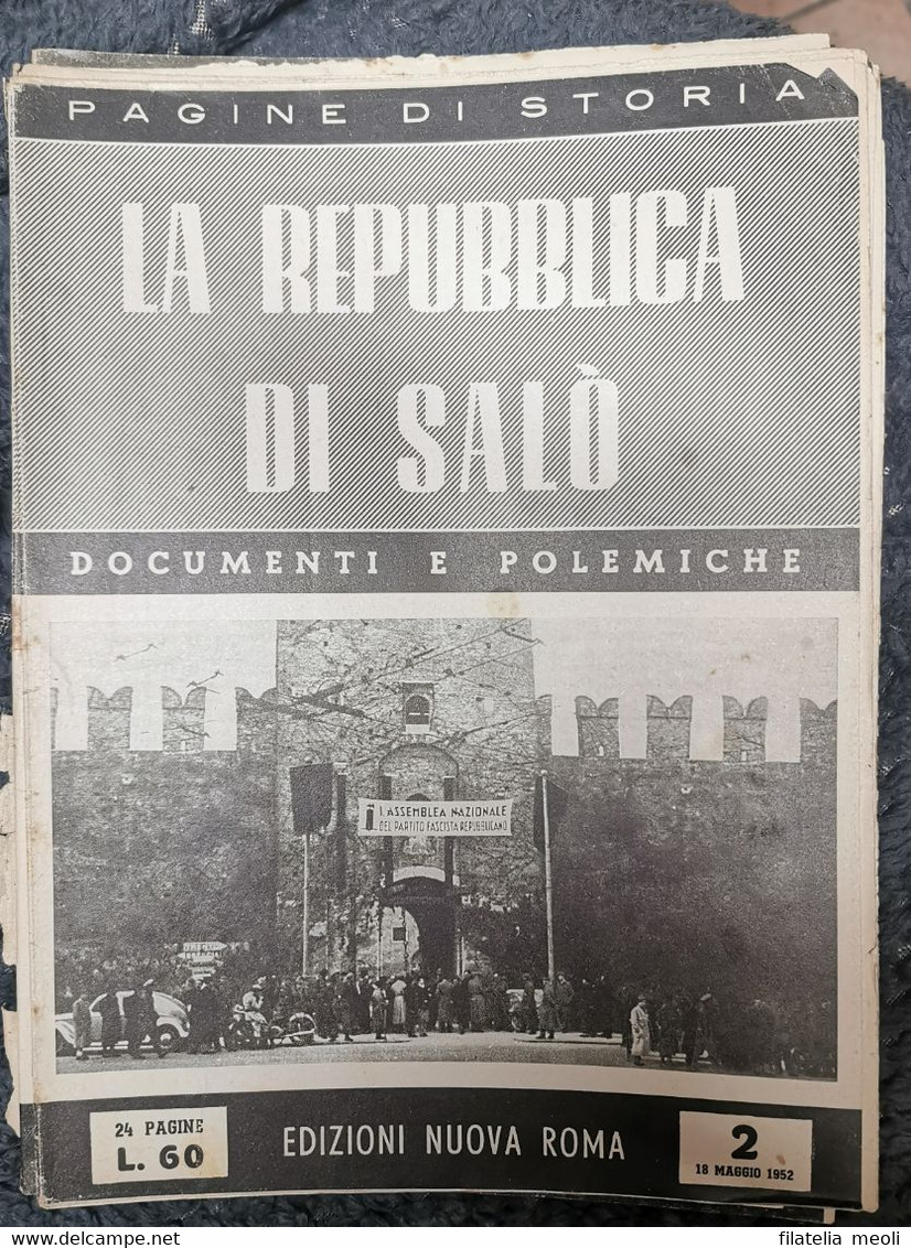 LA REPUBBLICA DI SALO' RIVISTA - Weltkrieg 1939-45