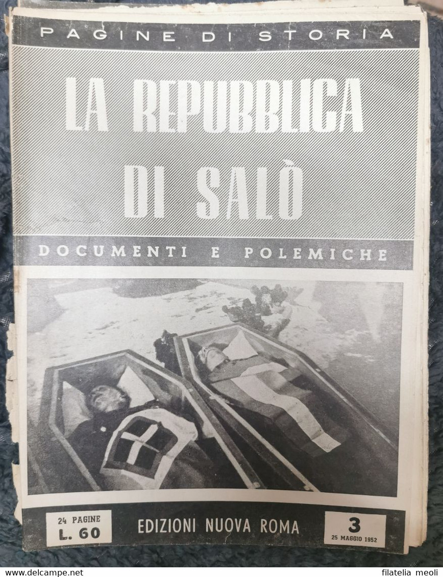 LA REPUBBLICA DI SALO' RIVISTA - Weltkrieg 1939-45