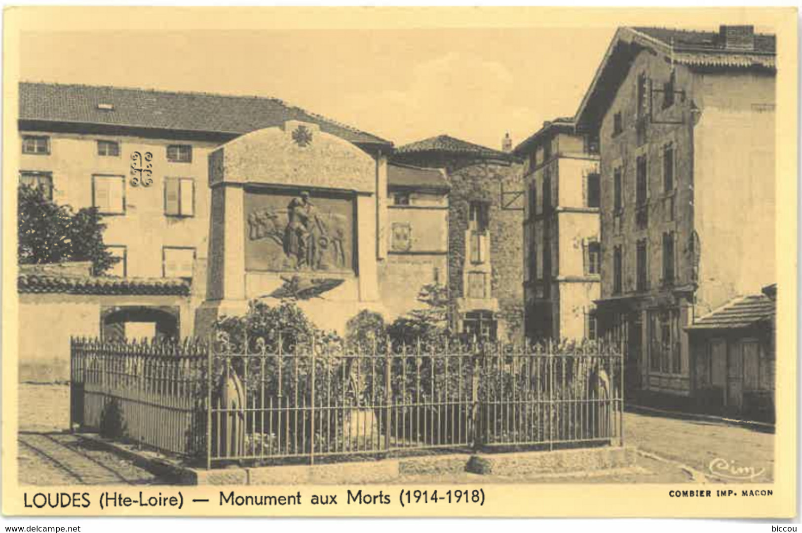Cp LOUDES (Hte-Loire) 43 - Monument Aux Morts (1914-1918) - Loudes
