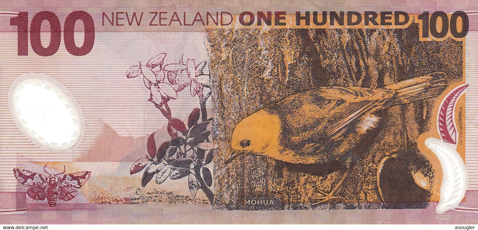 New Zealand 100 Dollars ND 1999 VF P-189a "free Shipping Via Registered Air Mail" - Nieuw-Zeeland