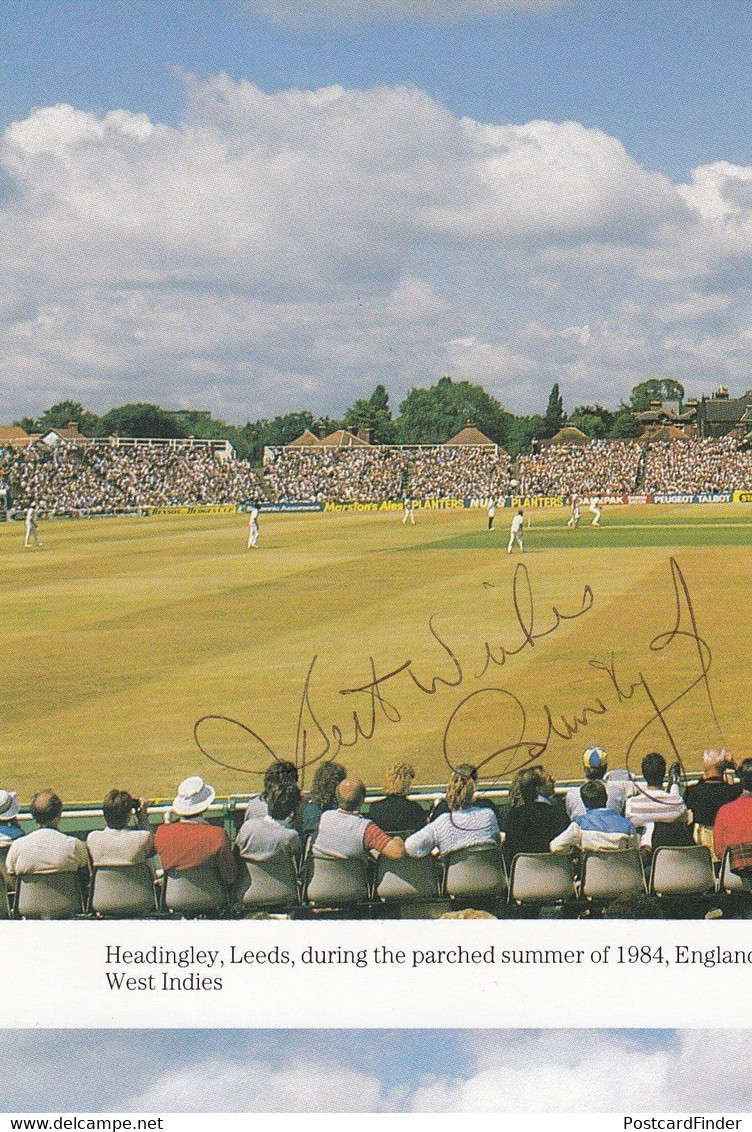 Clive Lloyd Cricket Early Hand Signed Autograph Cutting Picture Ephemera - Cricket