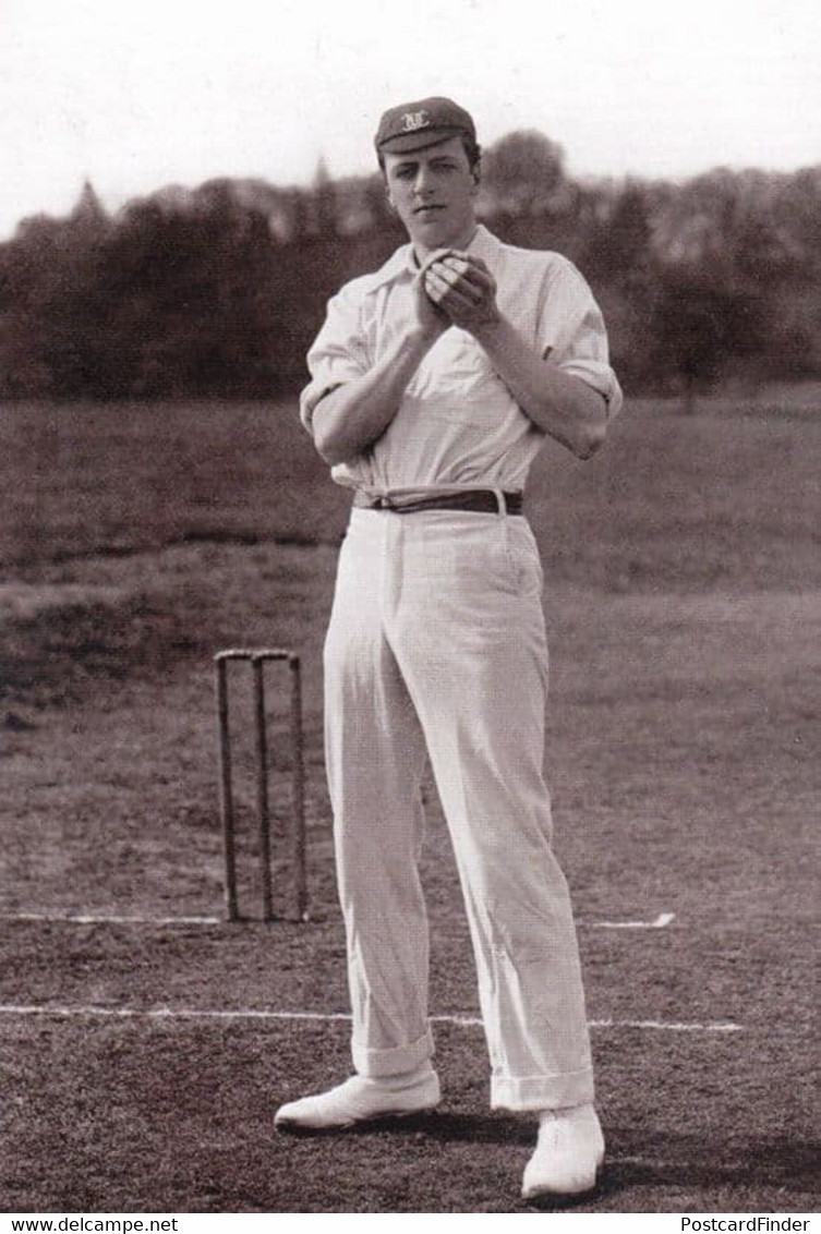 Bernard Bosanquet Middlesex Cricket Club Victorian Cricketer Rare Postcard - Cricket