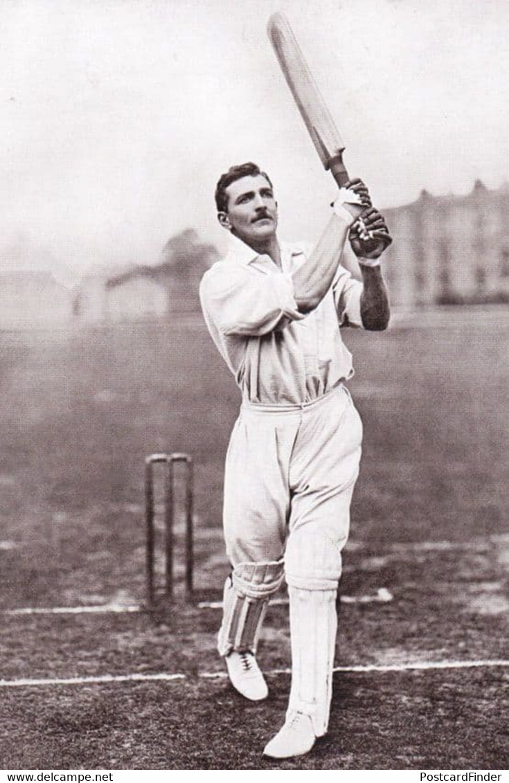 Charles Burgess Fry Sussex Cricket Club Victorian Cricketer Rare Postcard - Cricket