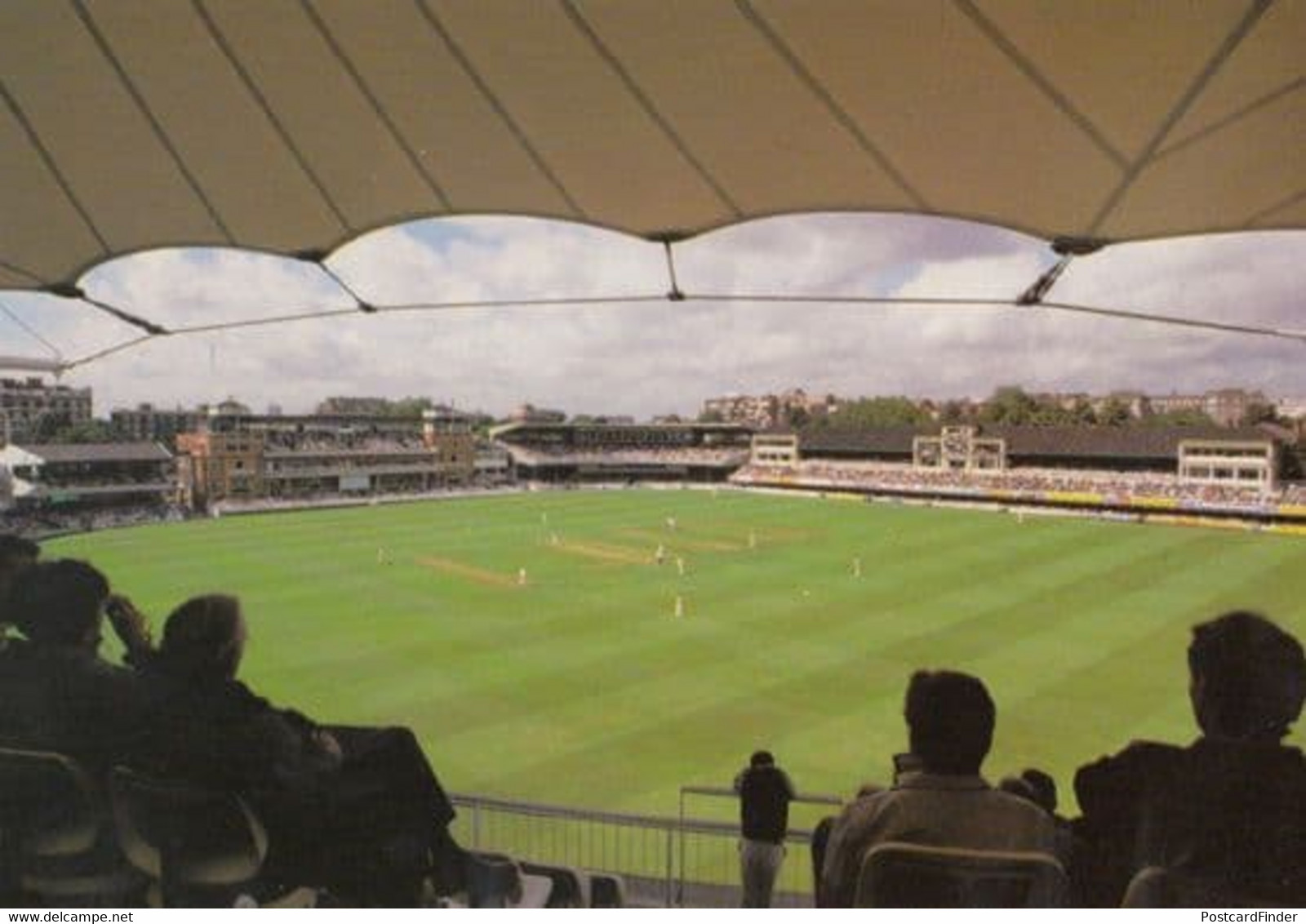 Lords Ground A Match From The New Mound Stand In 1980s Cricket Postcard - Cricket