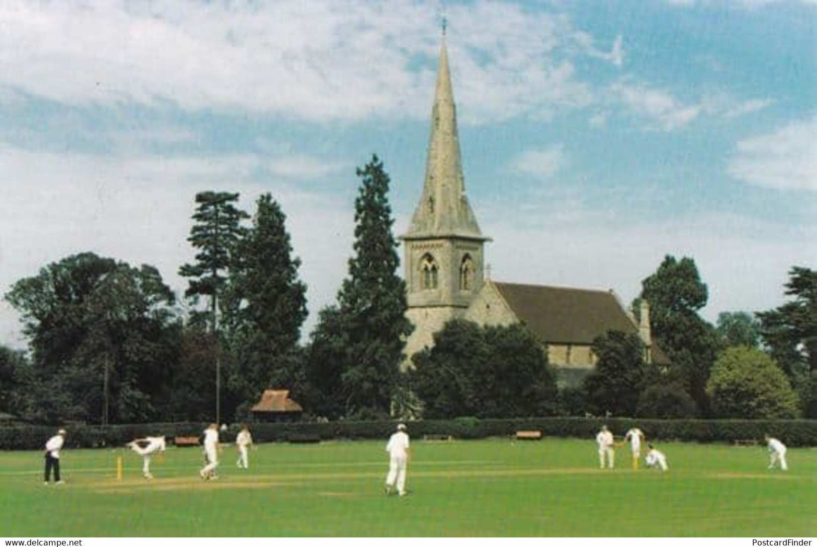 St Marys Church Dedham Manningree Cricket Match Limited Edition Of 1000 Postcard - Cricket