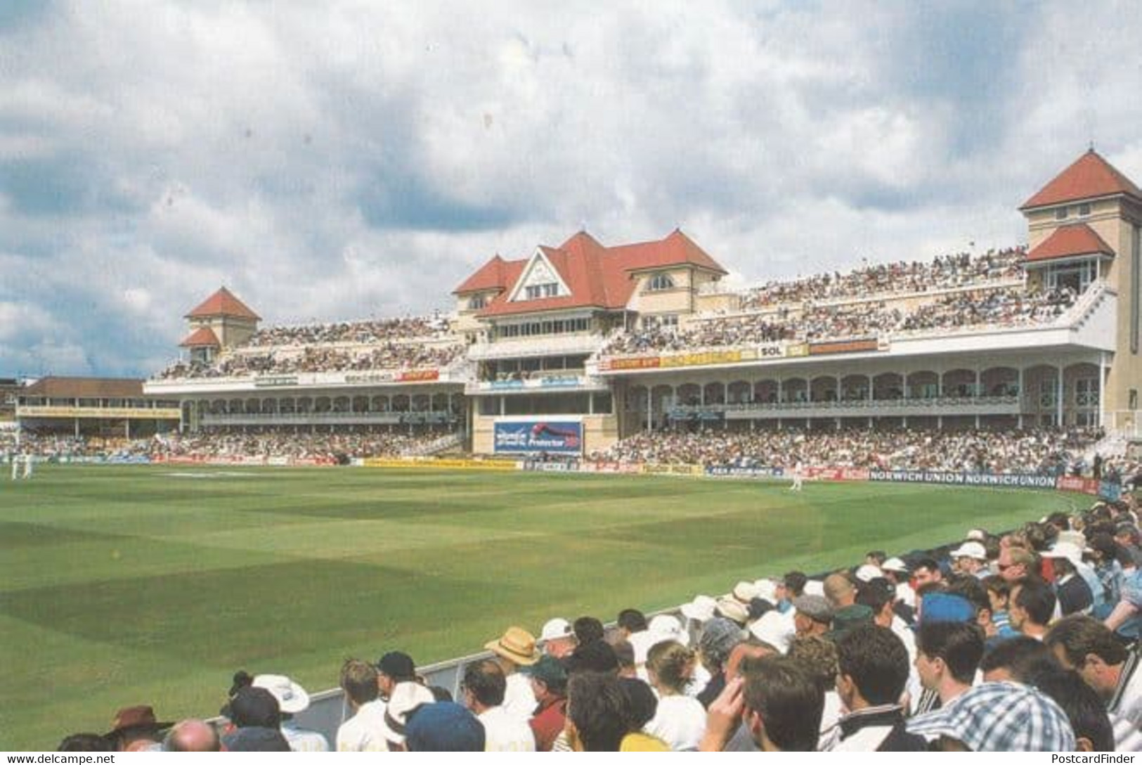 The New Radcliffe Stand Opening 1998 Nottingham Cricket Souvenir Postcard - Cricket