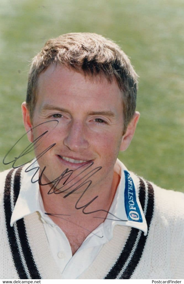 Alistair Duncan Ali Brown Surrey Cricketer Cricket Hand Signed Photo - Cricket