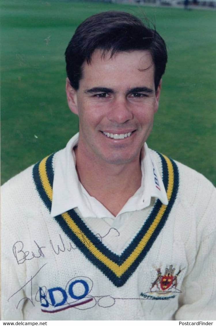 Jason Gallian Essex Cricketer Cricket Hand Signed Photo - Cricket