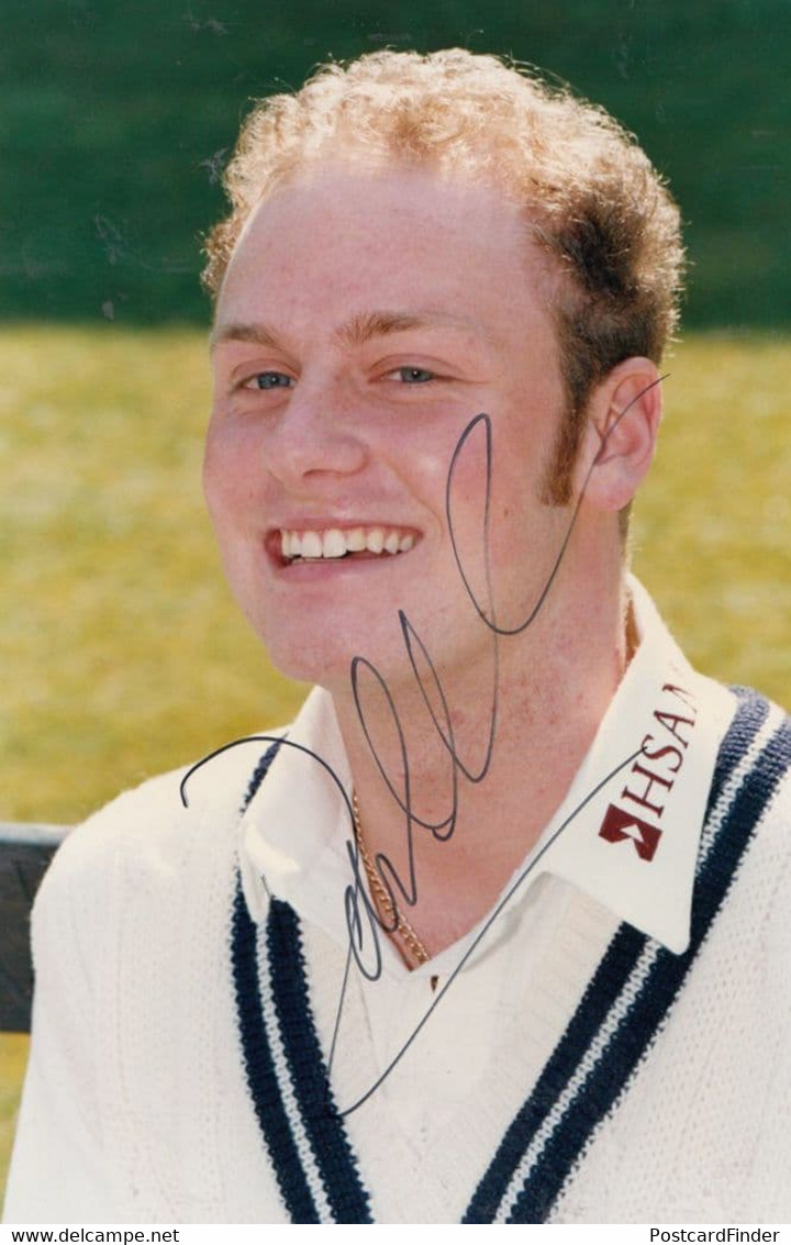 Chris Nash Cricketer Cricket Hand Signed Photo - Cricket