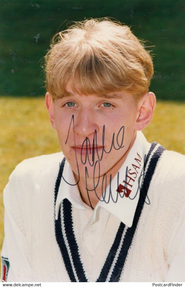 Jamie Hewitt Middlesex Kent Cricketer Cricket Hand Signed Photo - Cricket