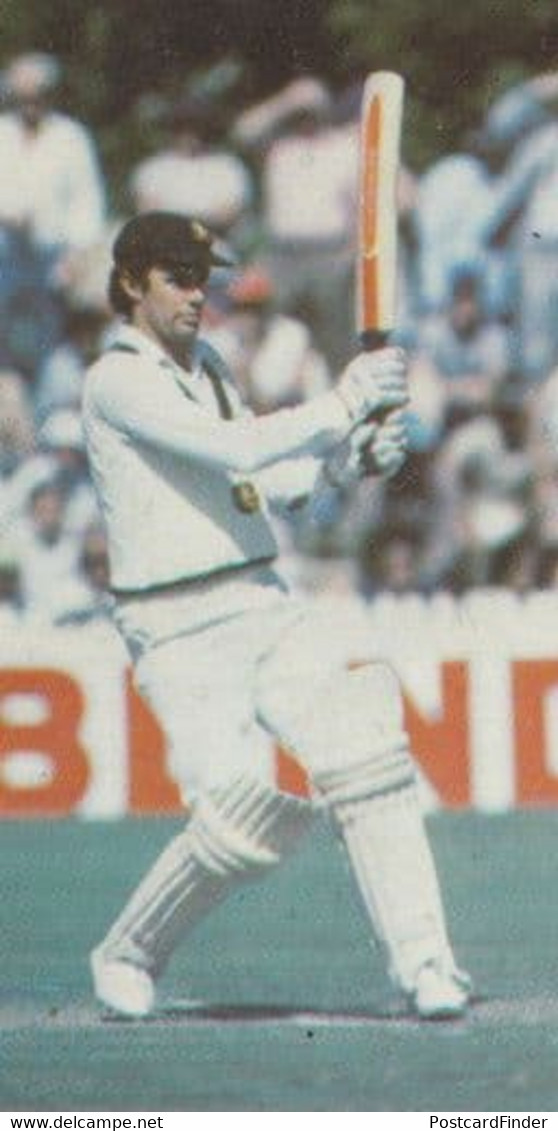 Geoff Howarth Worlds Greatest Cricketer Rare Photo Collectors Cigarette Card - Cricket