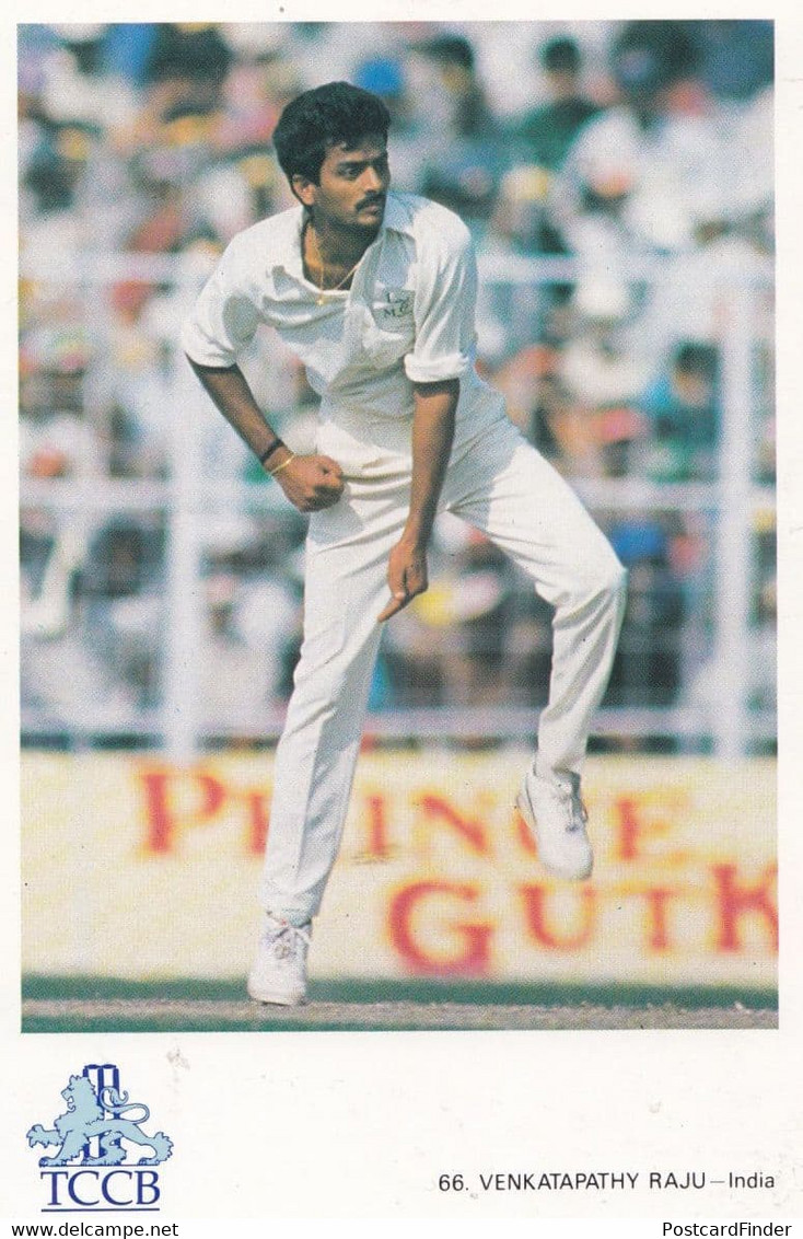 Venkatapathy Raju Cricket Team Classic Card Postcard - Cricket