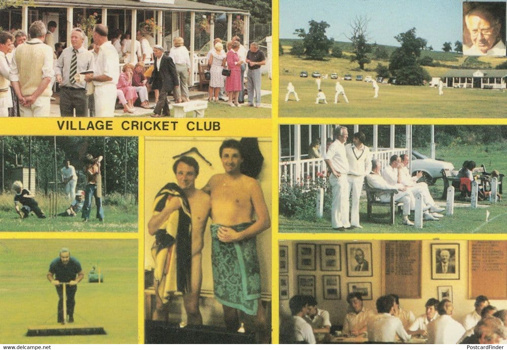 Newtown Linford Cricket Club 183 CS Rare Postcard - Cricket