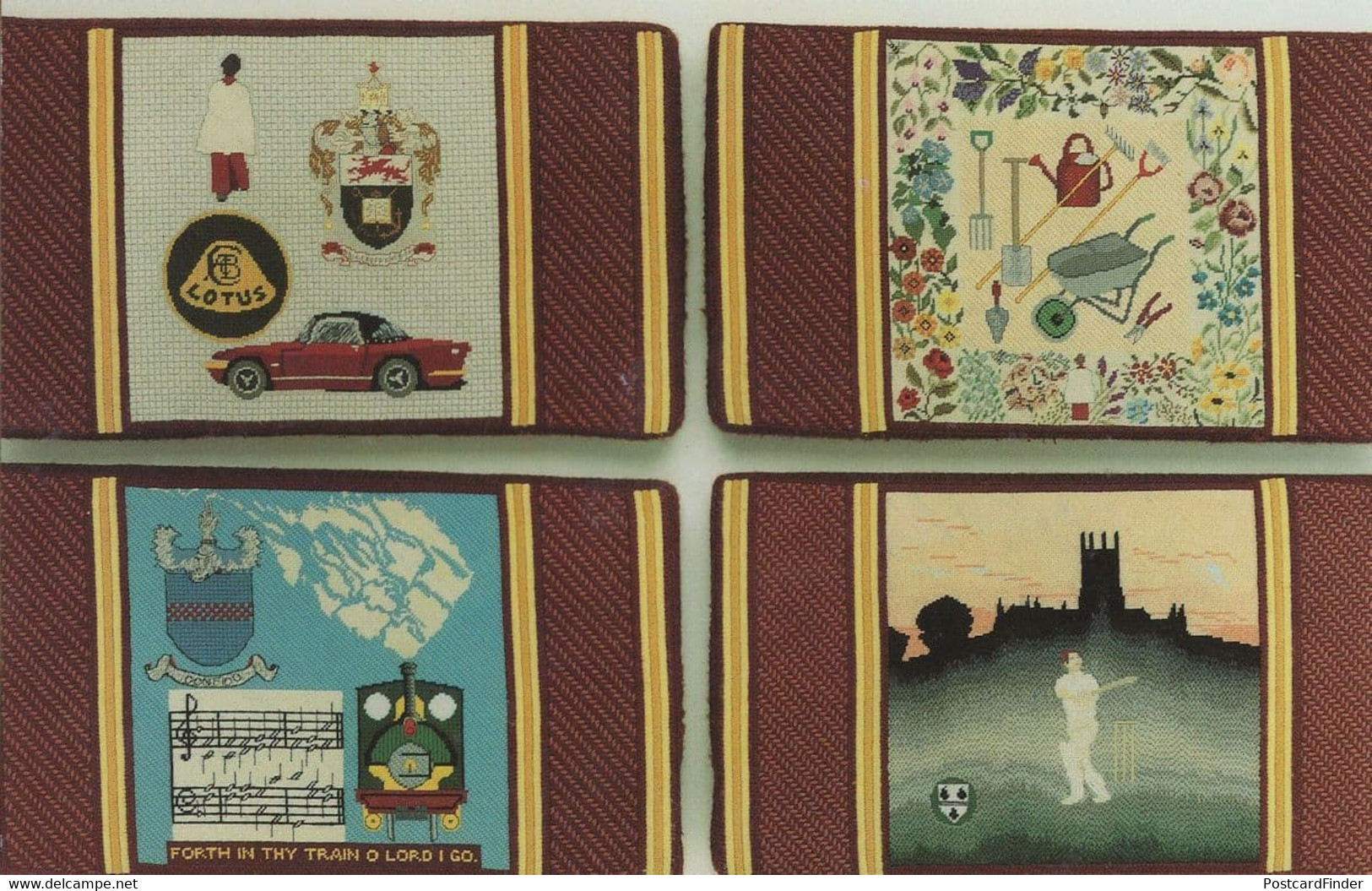 Ledbury Parish Church Cushions Choir Cricket Sheet Music Cushions Postcard - Cricket