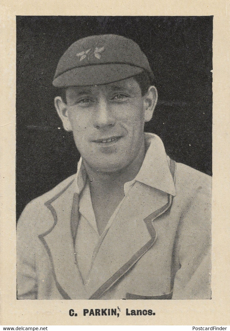 Cecil Parkin Lancashire Lancs Cricket Old Rover Card - Cricket