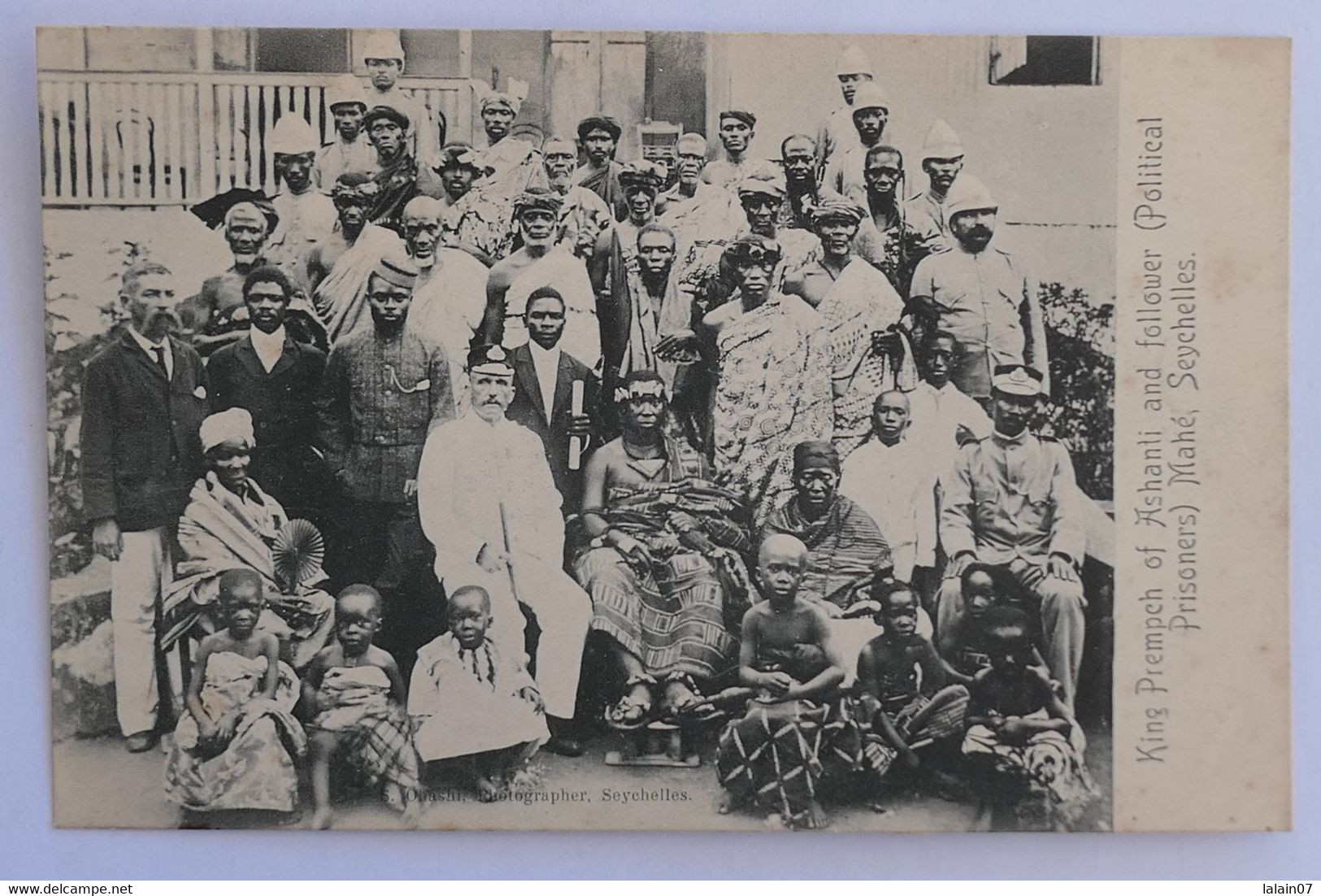 C. P. A. : Ghana Gold Coast : King Prempeh Of Ashanti And Follower (Political Prisoners), Mahe , Seychelles - Ghana - Gold Coast