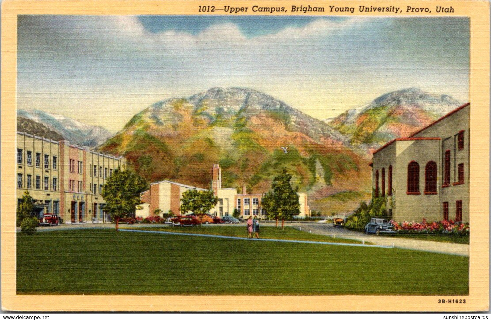 Utah Provo Upper Campus Brigham Young University Curteich - Provo
