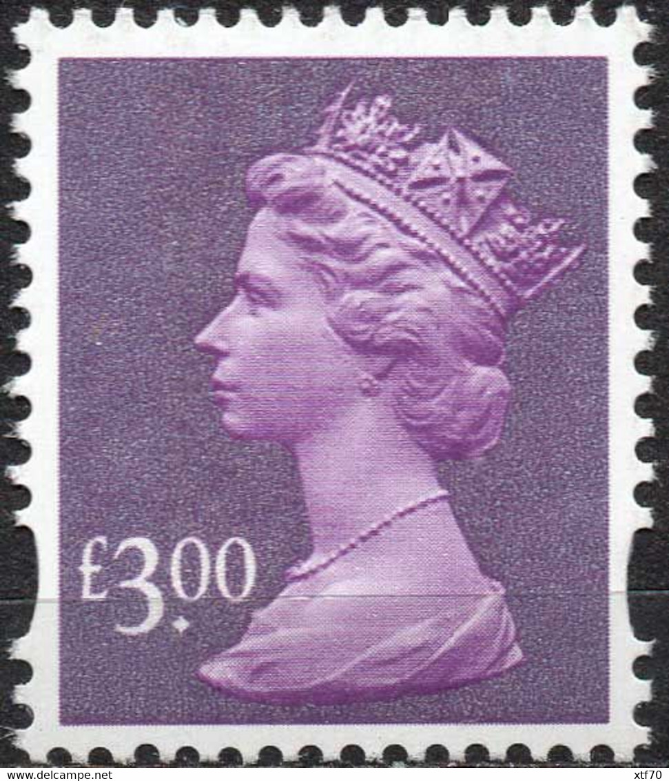 GREAT BRITAIN 2003 £3 Deep Mauve - Série 'Machin'