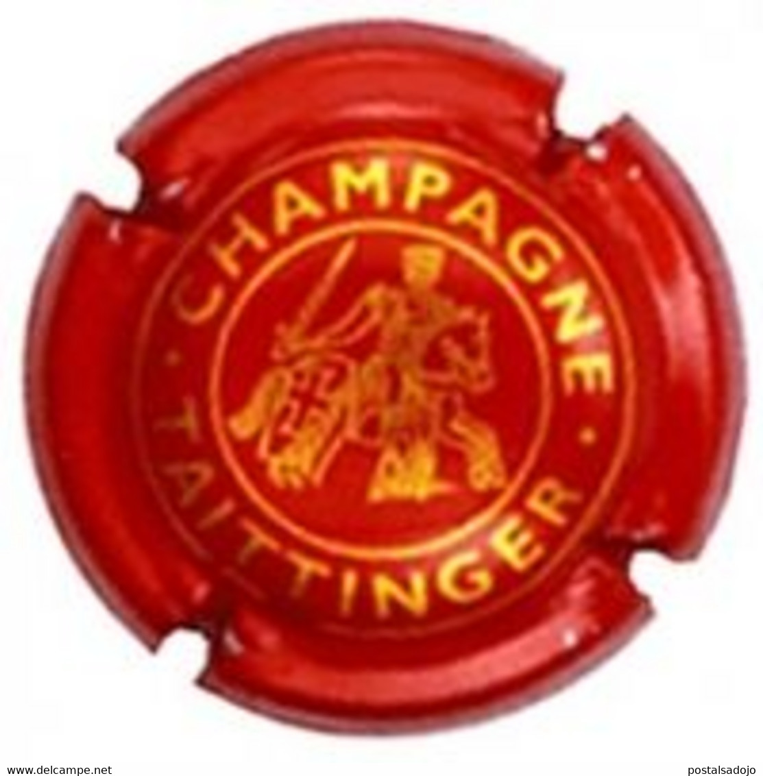 (2) PLACA. CAPSULE CHAMPAGNE ... TAITTINGER  - LAMBERT 92 A) - Taittinger