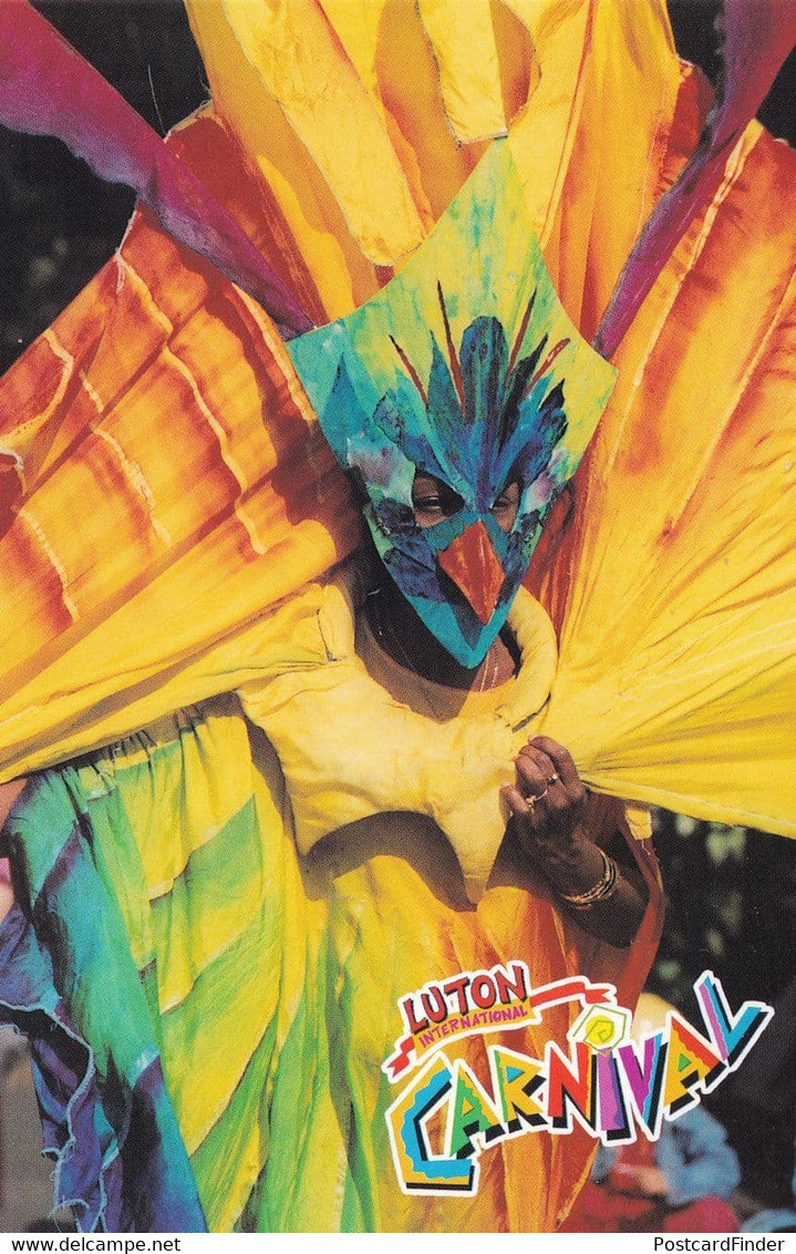 Luton Carnival Bird Of Paradise 1998 Postcard - Autres & Non Classés