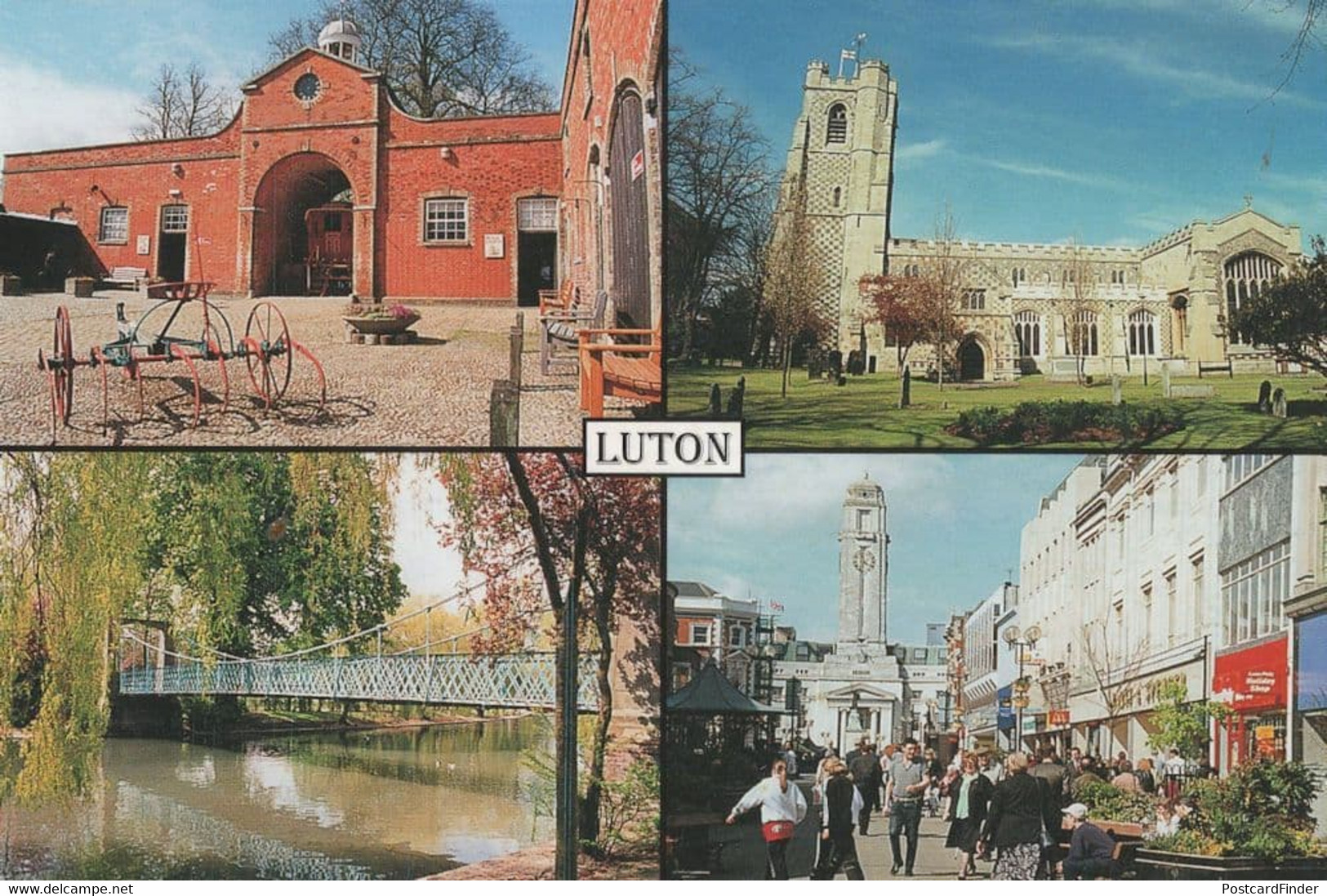 Luton Coach House Marks & Spencers Bedfordshire Postcard - Sonstige & Ohne Zuordnung