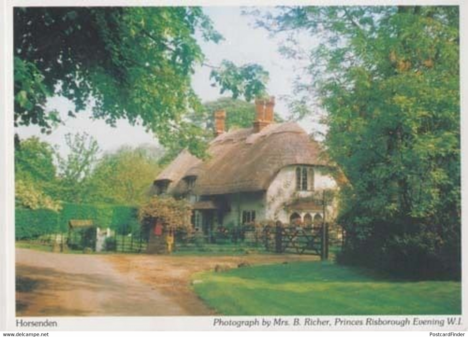 Horsenden Cottage Bucks Womens Institute Postcard - Buckinghamshire