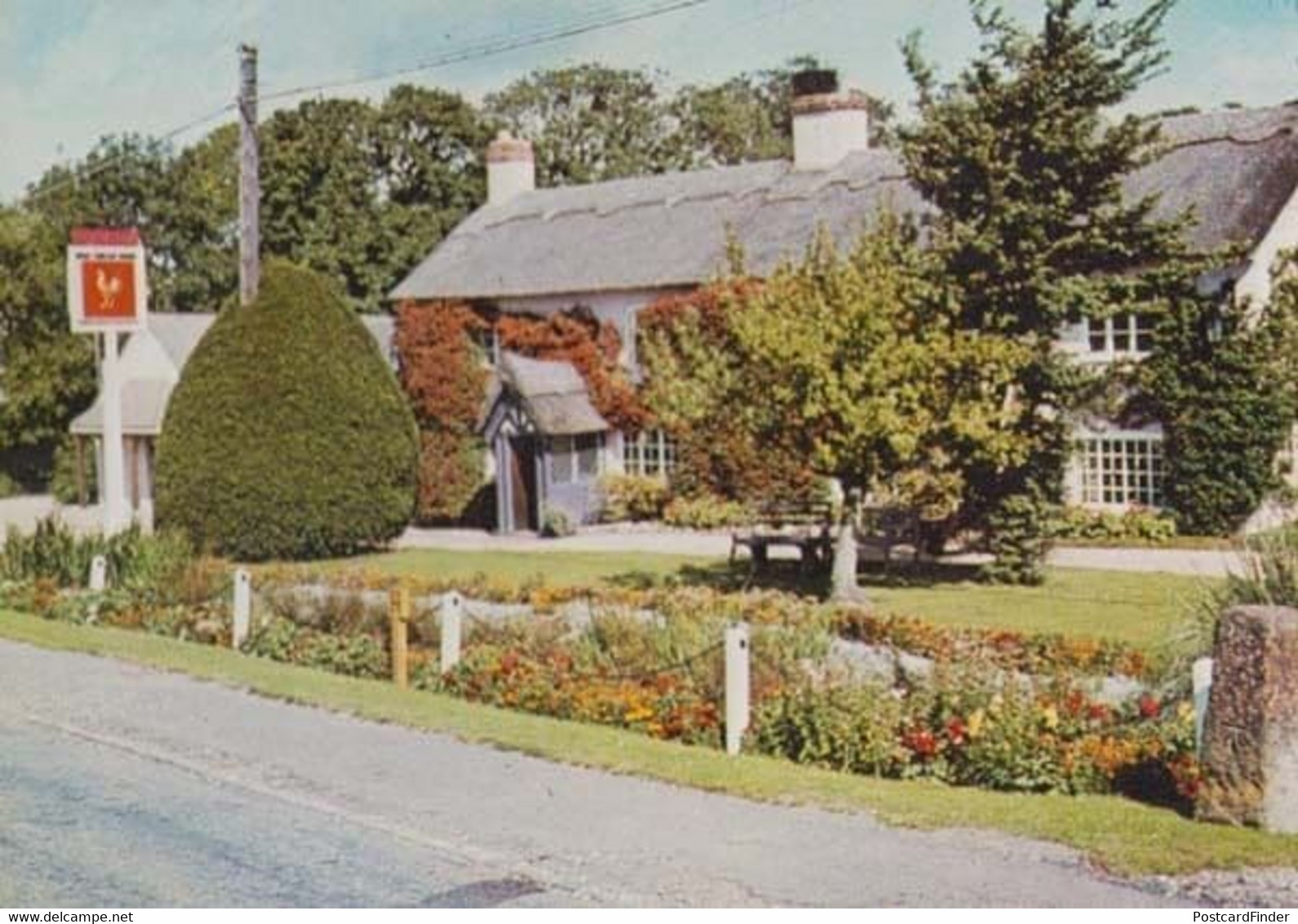 The Fountain Inn Longhton Longton Bucks Buckinghamshire Vintage Postcard - Buckinghamshire