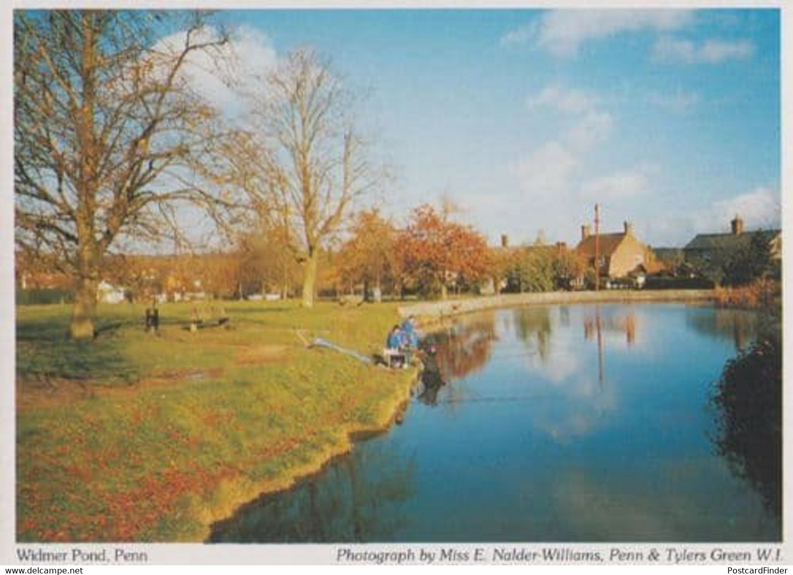 Widmer Pond Penn Buckinghamshire Womens Institute Postcard - Buckinghamshire