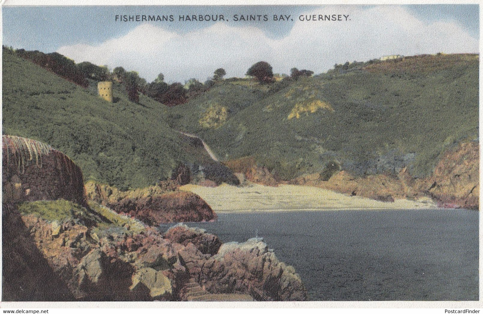 Fishermans Harbour Guernsey Postcard - Sonstige & Ohne Zuordnung