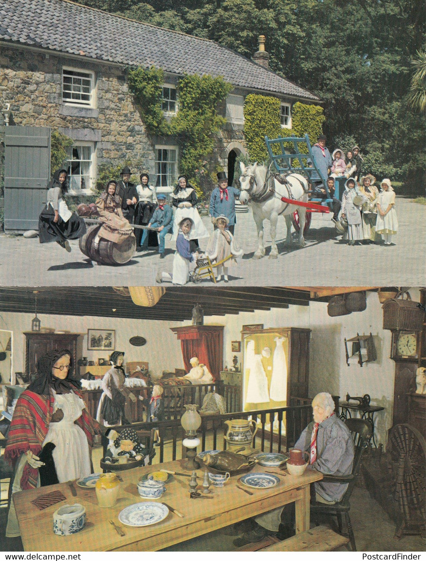 Guernsey Folk Museum 2x Postcard S - Sonstige & Ohne Zuordnung