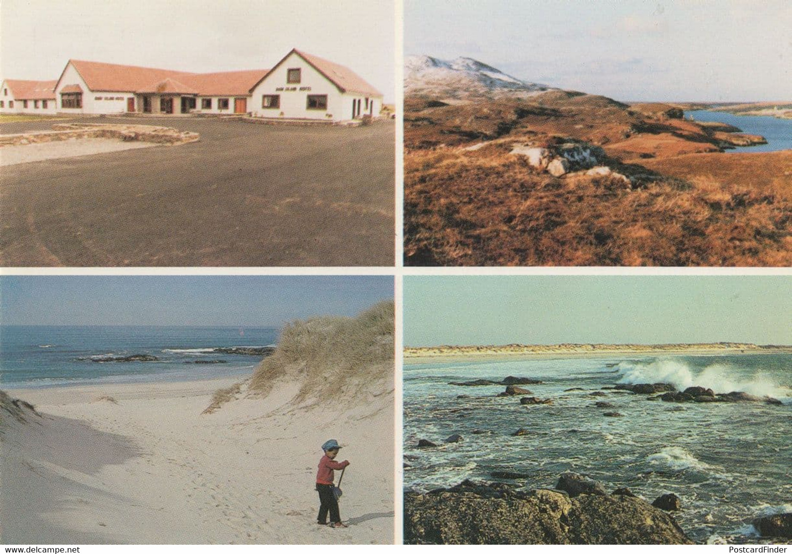 Dark Island Hotel Isle Of Benbecula Scottish Postcard - Altri & Non Classificati