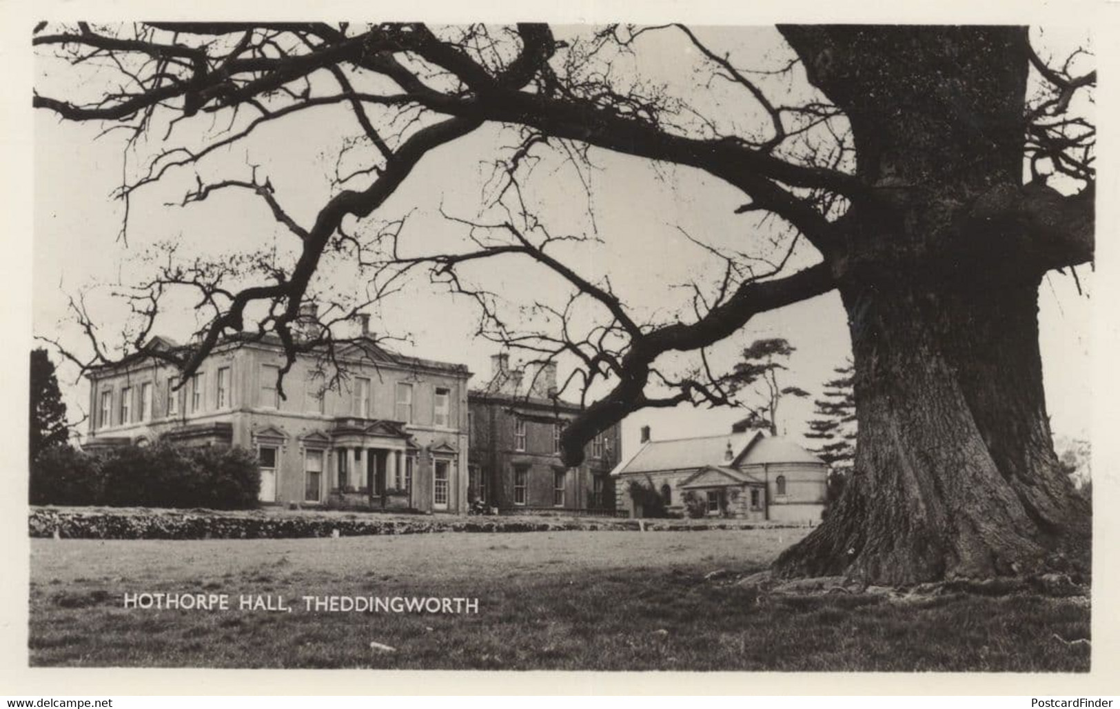 Hothorpe Hall Theddingworth Leicester Real Photo Postcard - Sonstige & Ohne Zuordnung