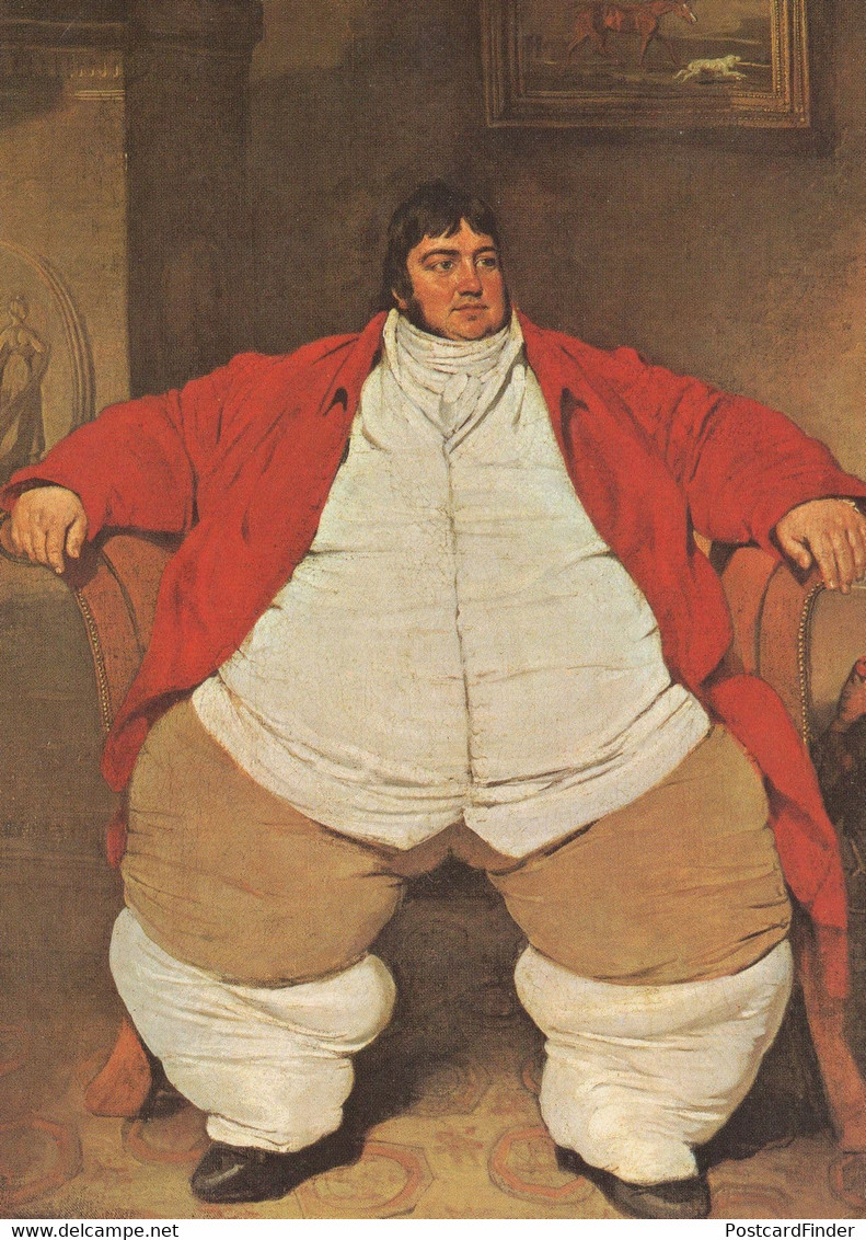 Leicester Museum Daniel Lambert Worlds Fattest Man Postcard - Andere & Zonder Classificatie