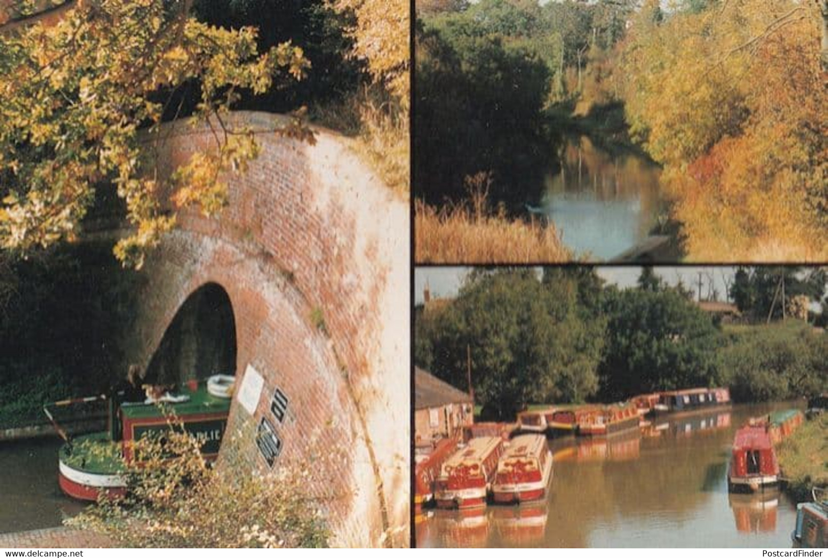 Stoke Bruerne Blisworth Northampton Grand Union Canal Postcard - Northamptonshire