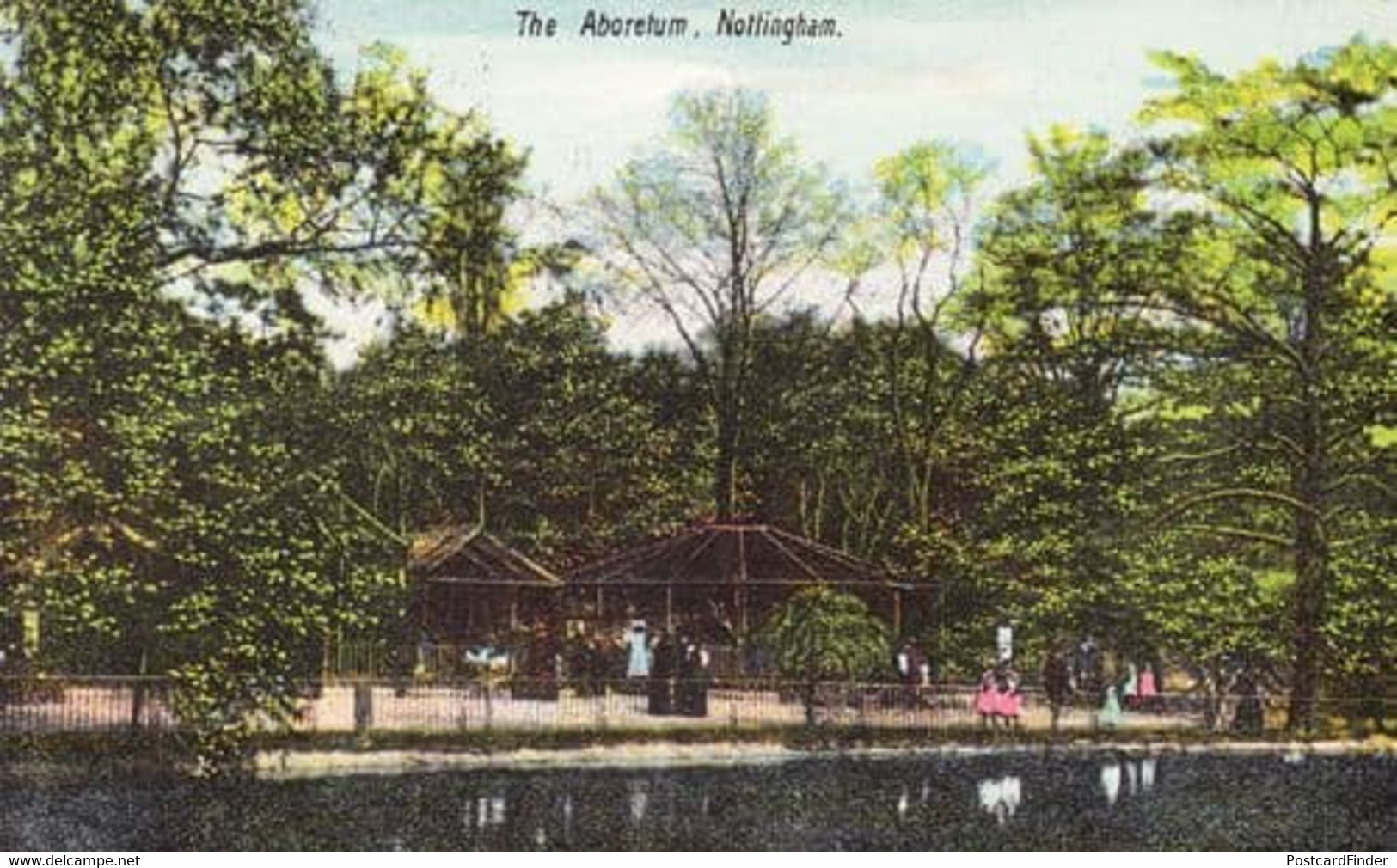 Nottingham Aboretum Park Vintage Postcard - Sonstige & Ohne Zuordnung