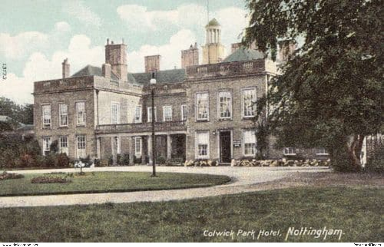 Nottingham Colwick Park Hotel Vintage Early Postcard - Other & Unclassified