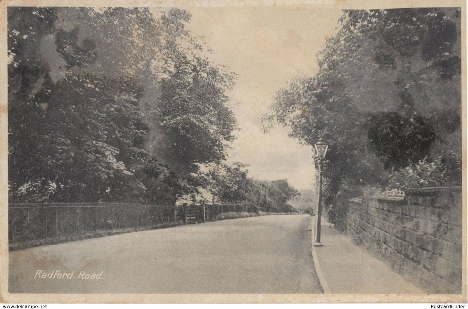 Radford Road Nottingham Antique Postcard - Otros & Sin Clasificación