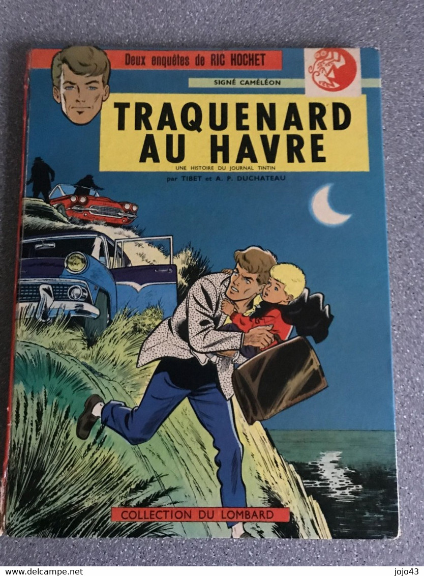 BD Ric Hochet ...traquenard Au Havre Et Signé Caméléon 2  Enquêtes Version Originale - Planches Et Dessins - Originaux