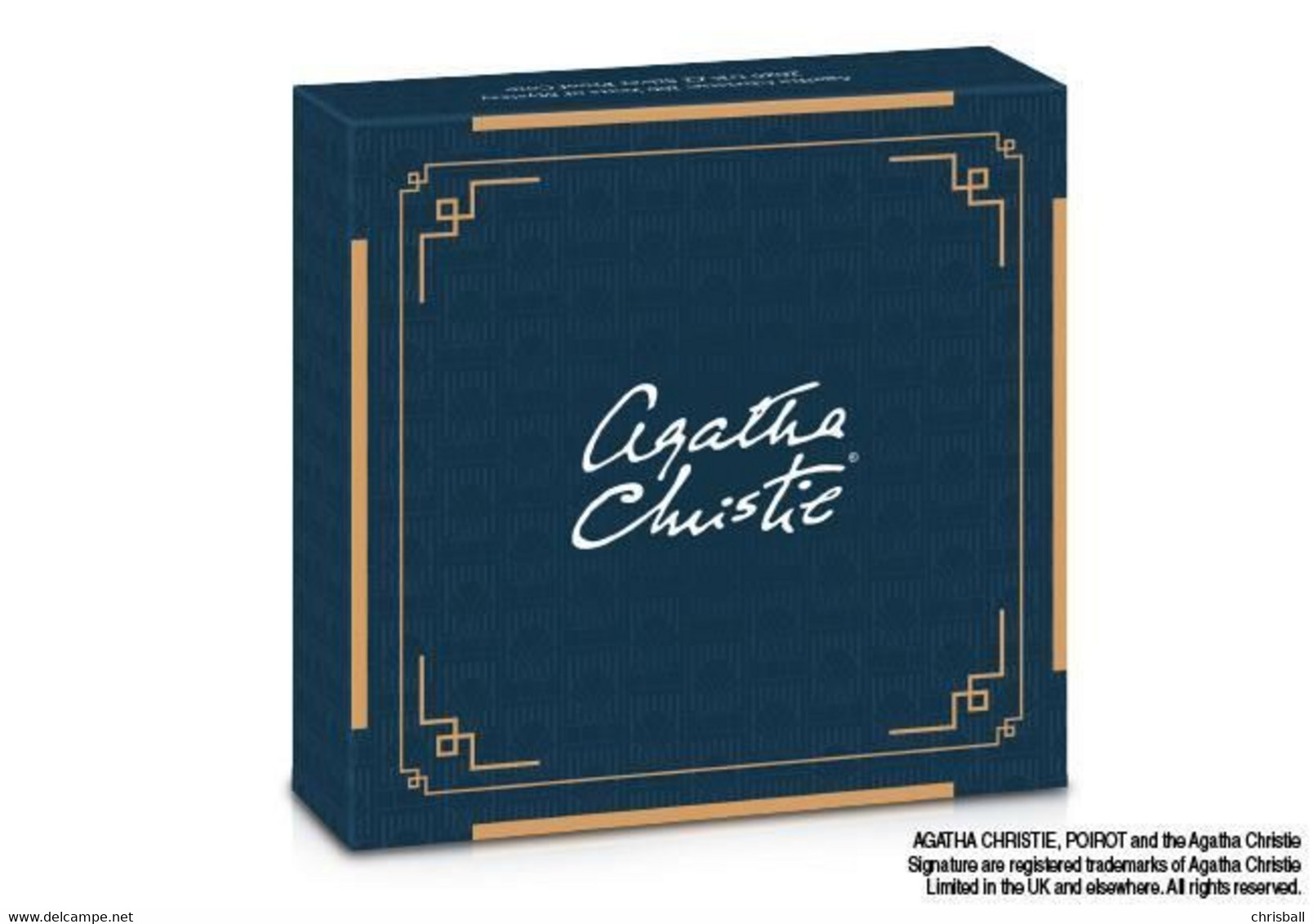 Great Britain UK  Agatha Christie £2 Two Pound Coin - Silver Proof - Mint Sets & Proof Sets