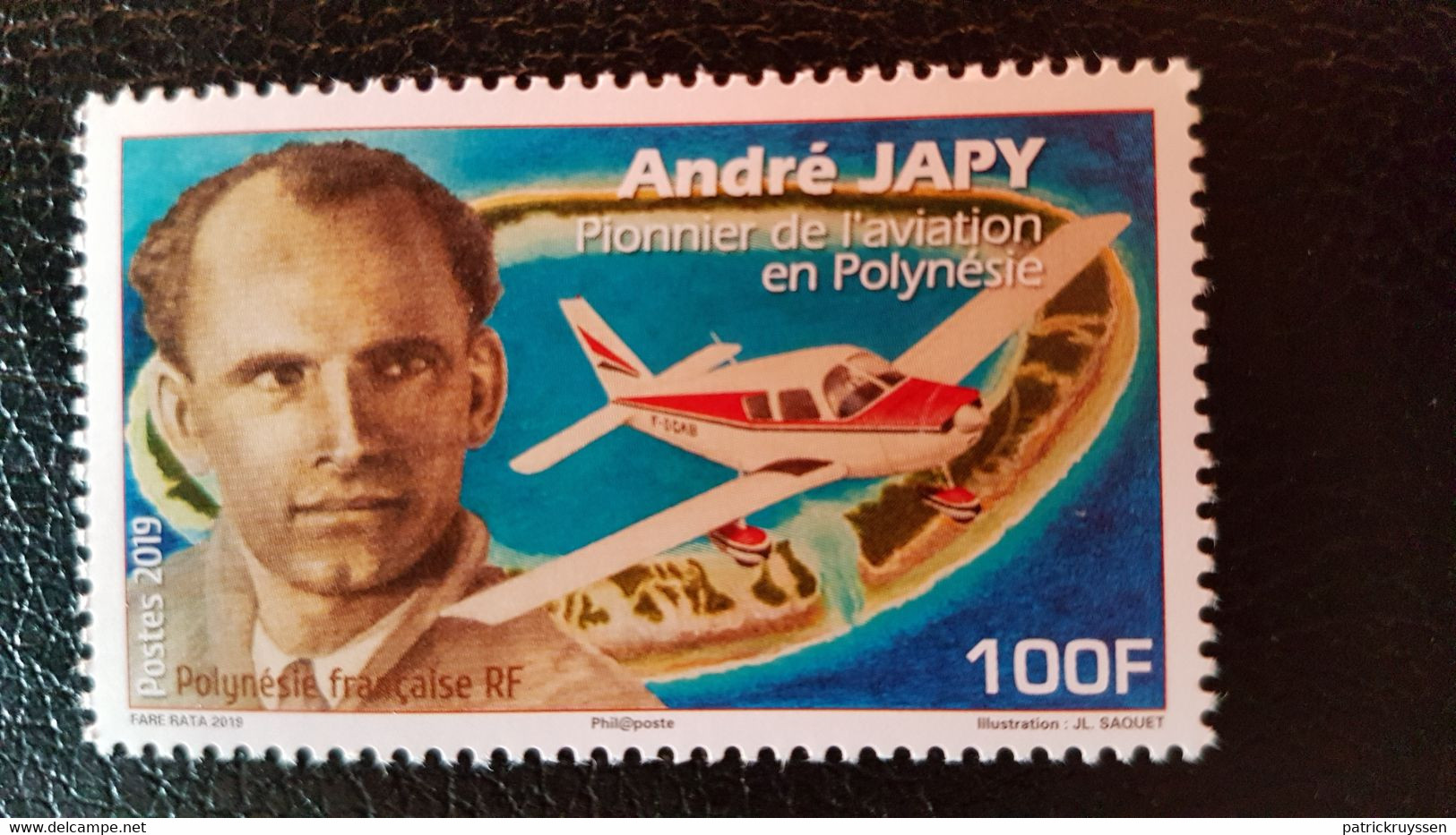 Polynesia 2019 Polynesie Andre Japy Aviation Avion Airplane Pionneer 1v Mnh - Nuevos