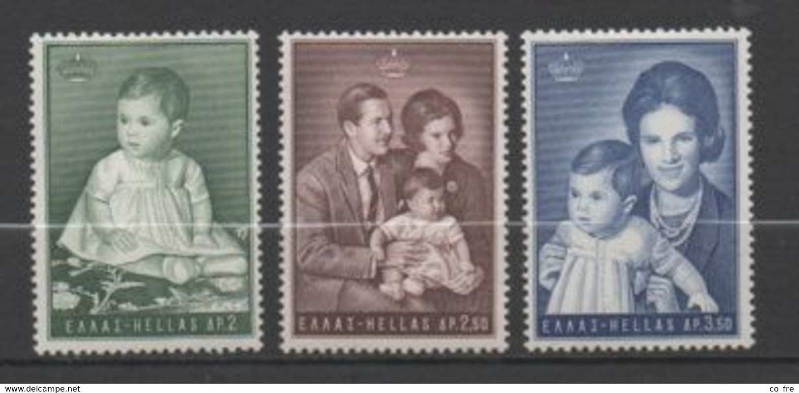 Grêce, N°911/3* (série Complète) - Unused Stamps