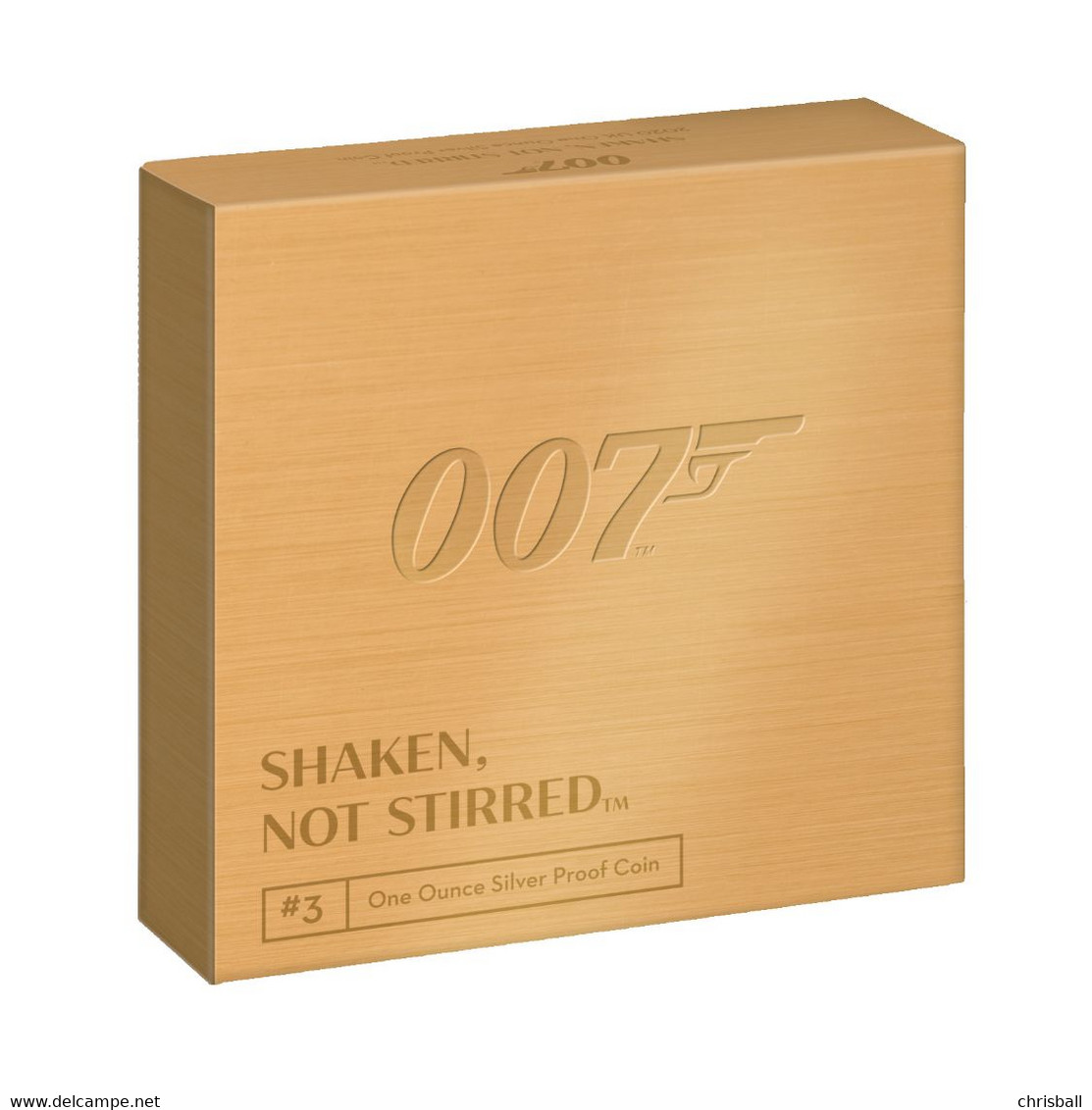 Great Britain UK  James Bond £5 Five Pound Coin - Silver Proof - Mint Sets & Proof Sets