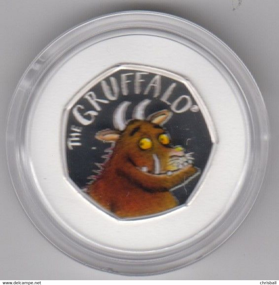 Great Britain UK 2019 Gruffalo 50p Coin - Silver Proof - Mint Sets & Proof Sets