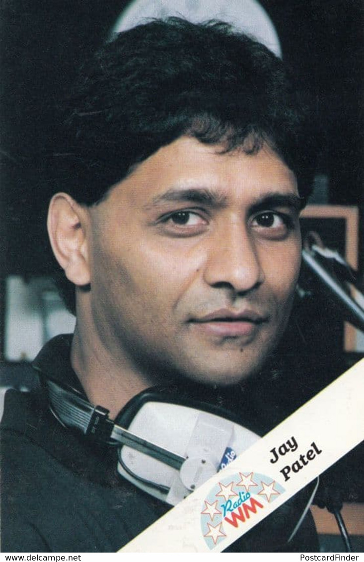 Jay Patel BBC WM Birmingham West Midlands Radio Rare Cast Card Photo - Autogramme