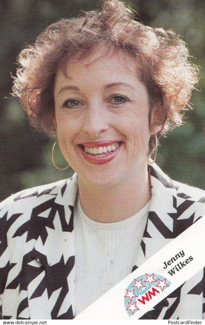 Jenny Wilkes BBC WM Birmingham West Midlands Radio Rare Cast Card Photo - Autogramme