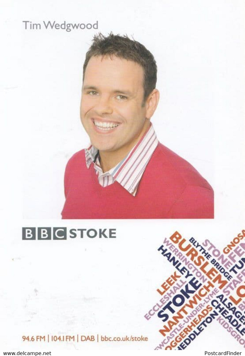 Lamont Howie BBC Radio Stoke Cast Card Photo - Autographs