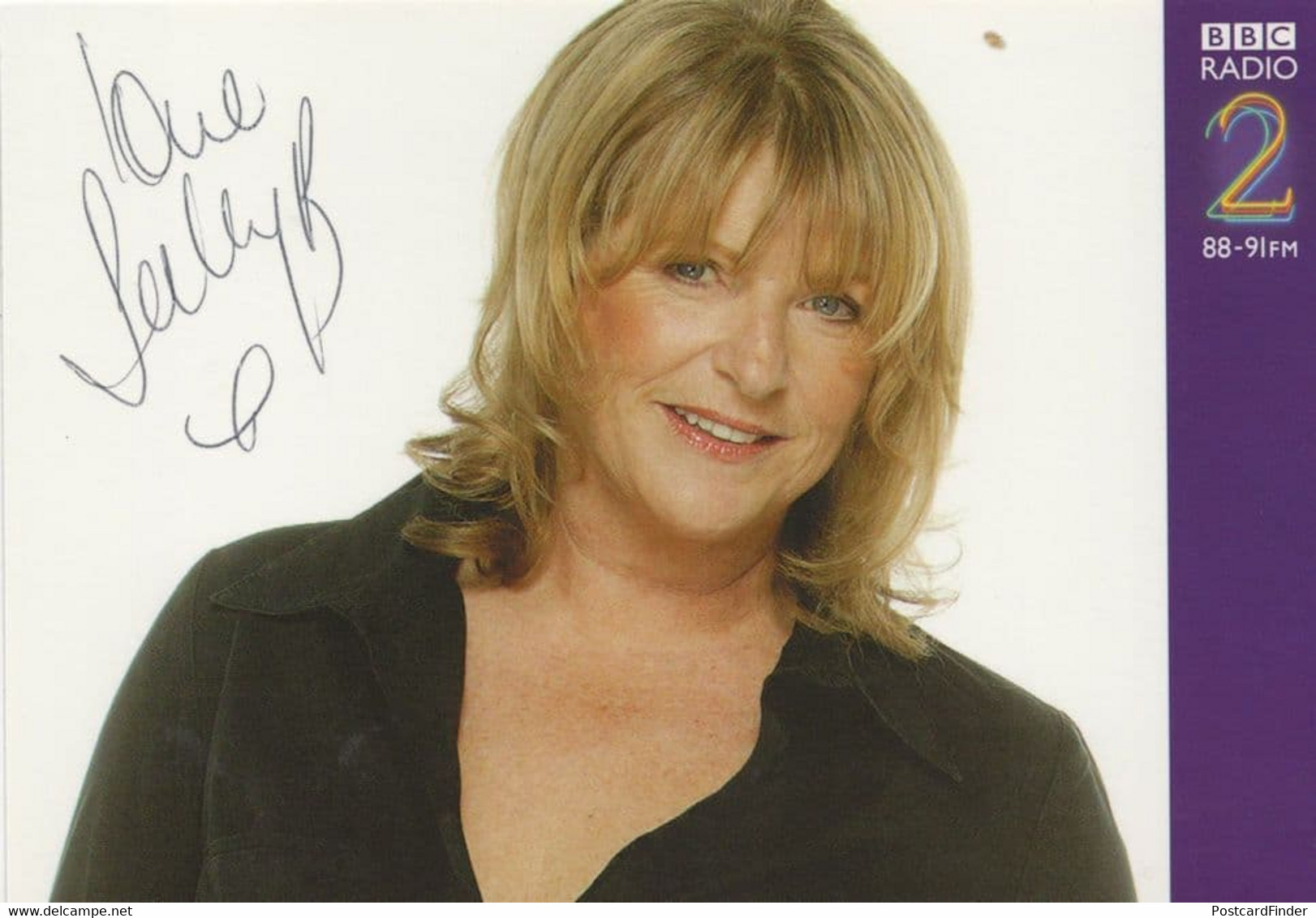 Sally Boazman BBC Radio 2 CB Lorry Show Hand Signed Photo - Autographes