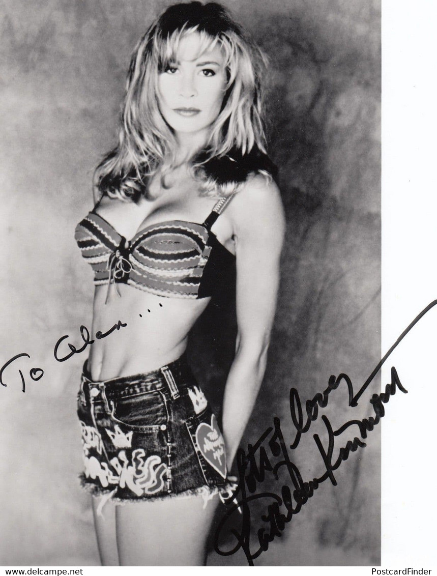 Kathleen Kinmont Horror Scream Queen Actress Halloween 10x8 Hand Signed Photo - Autographes